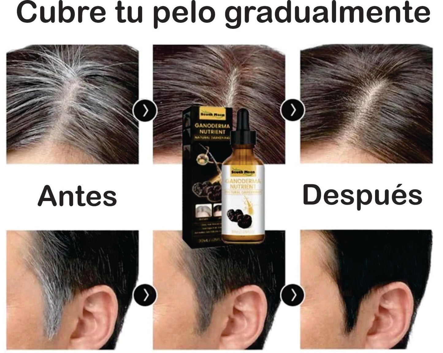 Serum Para Cubrimiento de Canas x 30ml